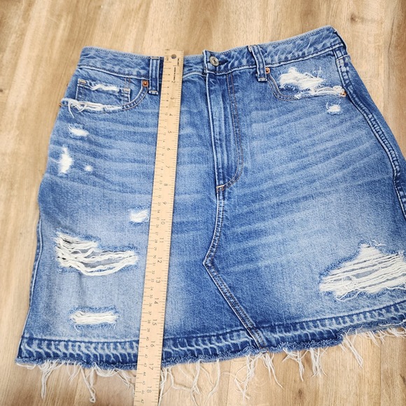 Abercrombie and fitch women's size 30 jean skirt - Picture 4 of 6